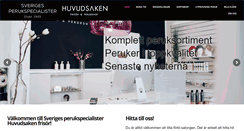 Desktop Screenshot of huvudsakenfrisor.se