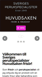 Mobile Screenshot of huvudsakenfrisor.se